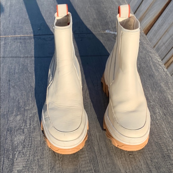 Women SOREL Cream Ankle Boots